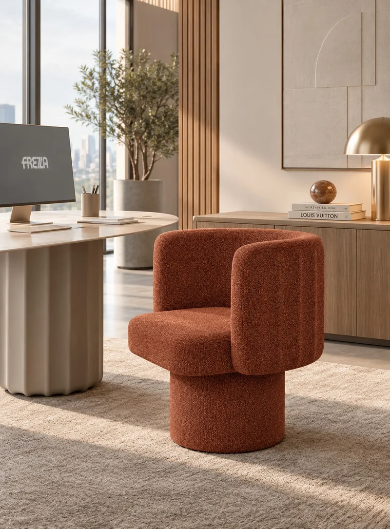 Fauteuil pivotant Sabree Tube Frezza – Design Monica Armani