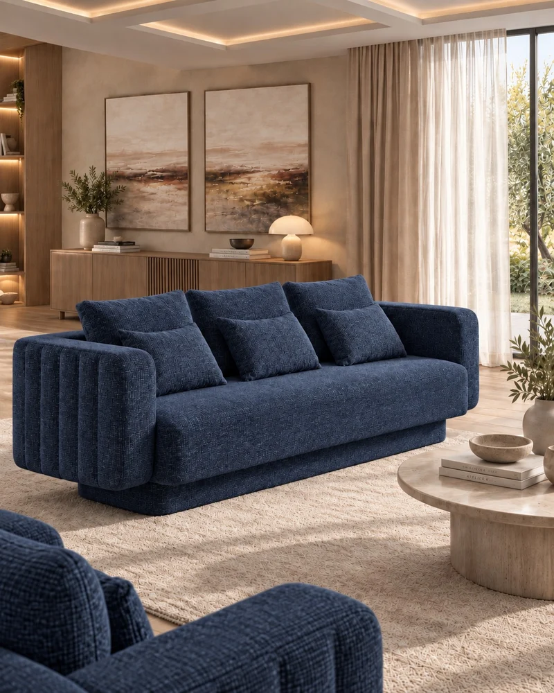 Canapé et fauteuil Sabree Frezza – Design Monica Armani