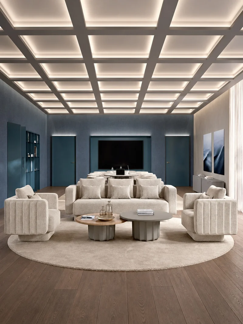 Canapé et fauteuil Sabree Frezza – Design Monica Armani