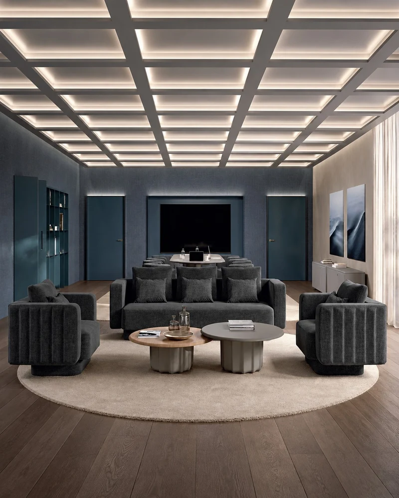 Canapé et fauteuil Sabree Frezza – Design Monica Armani