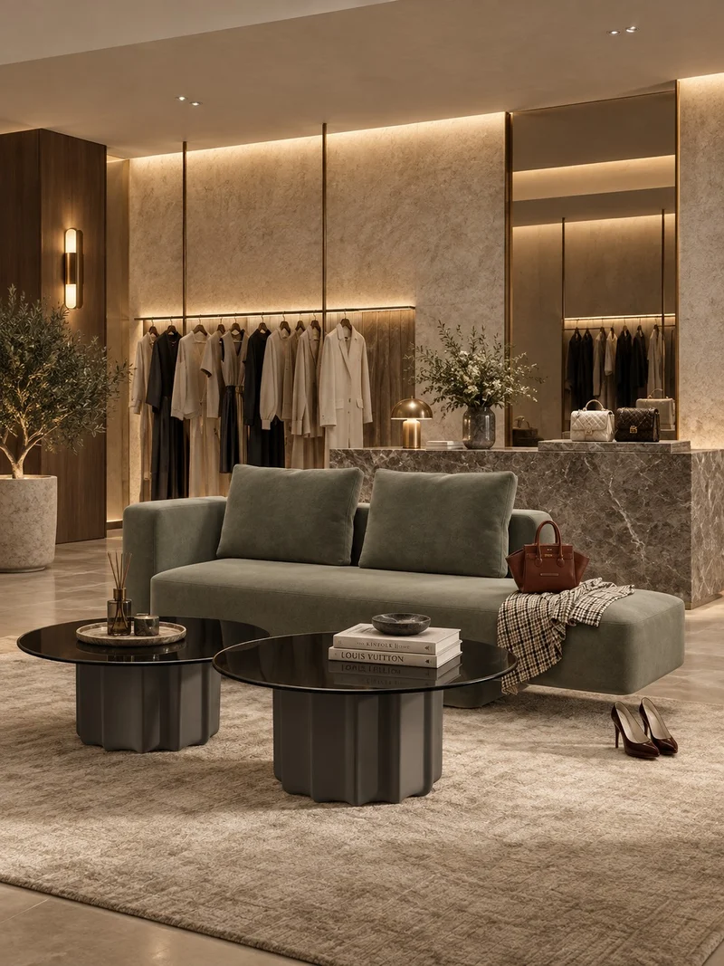 Duo de tables basses Sabree Frezza – Design Monica Armani