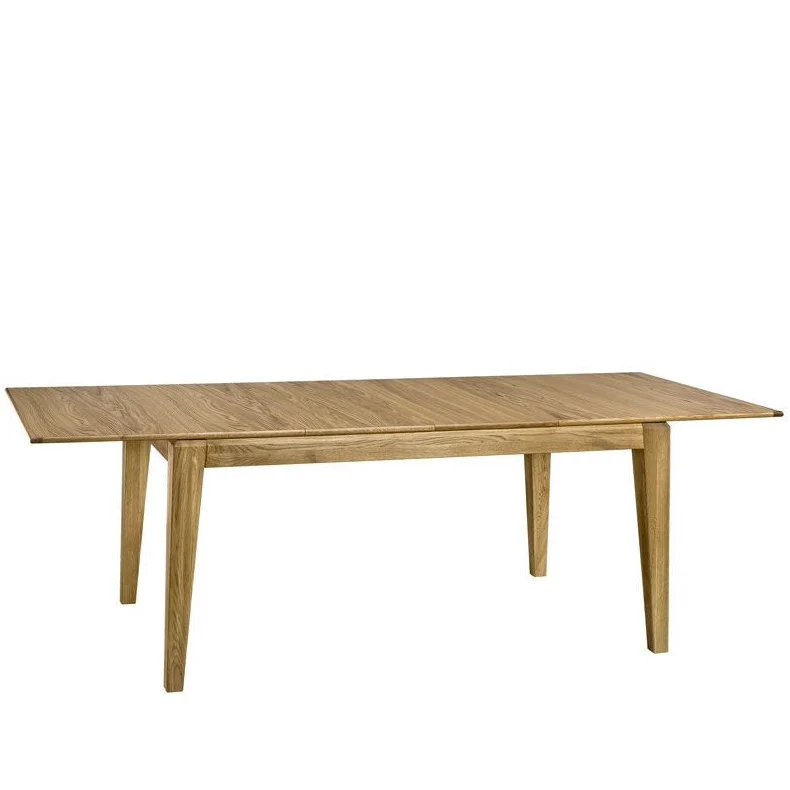 Table de salle à manger à rallonges en chêne FREDO
