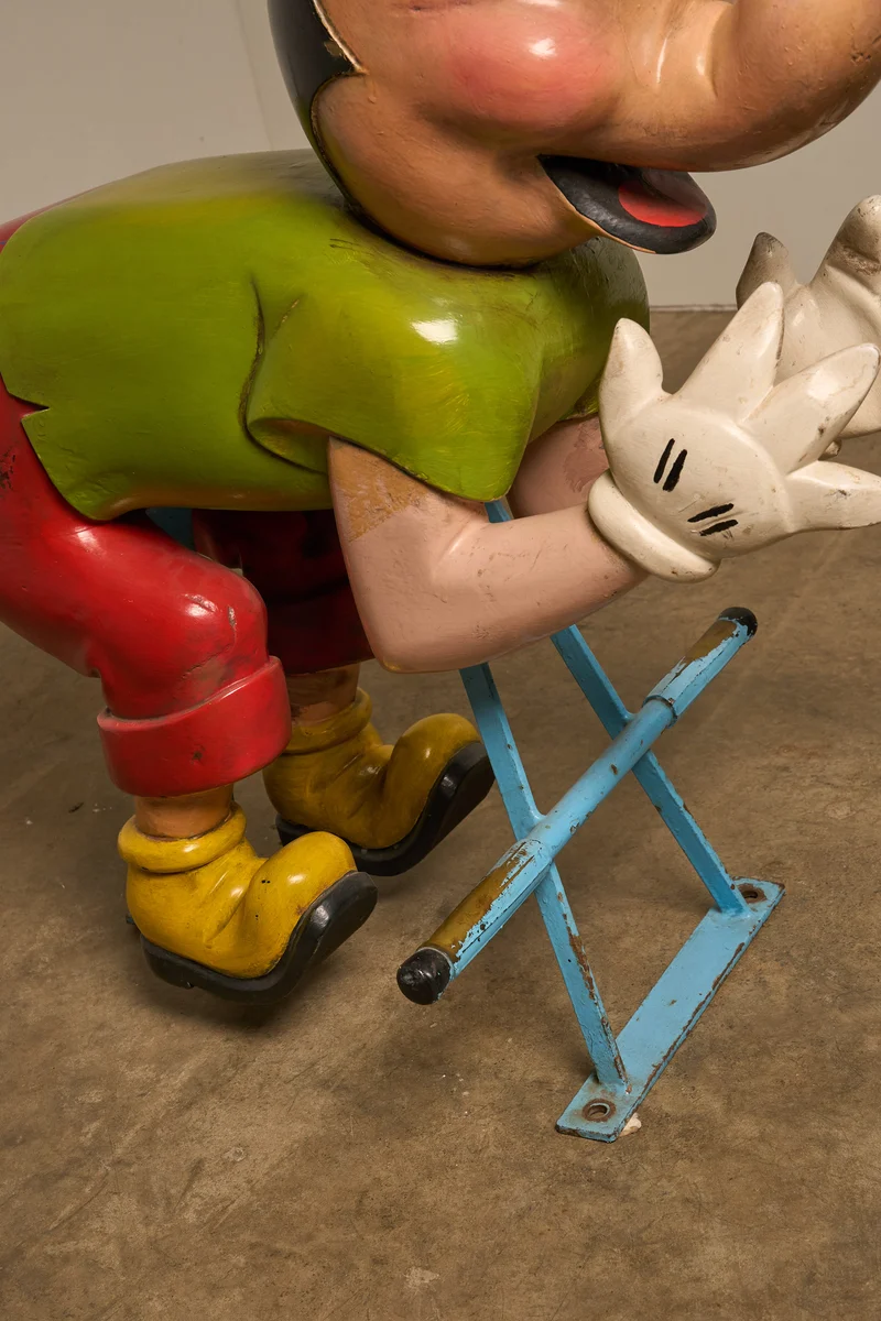 Vintage Carousel Mickey Mouse Figure