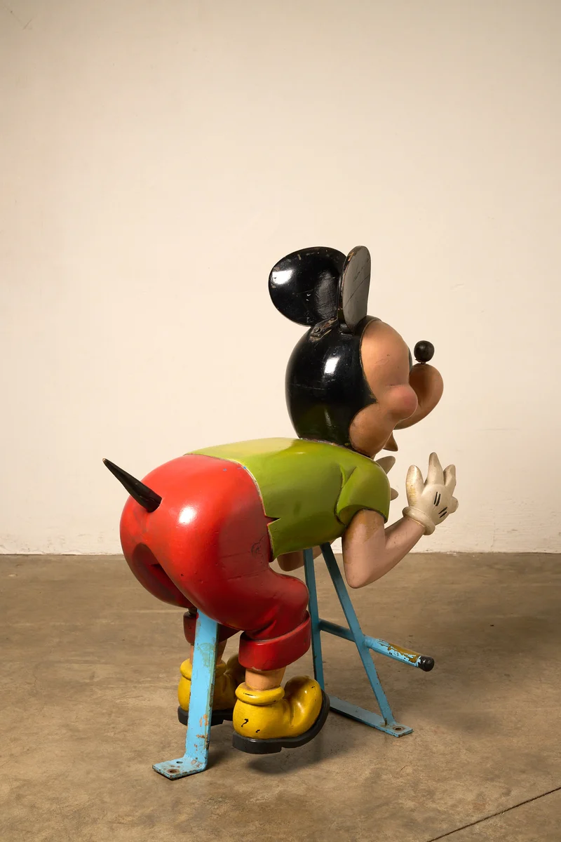 Vintage Carousel Mickey Mouse Figure