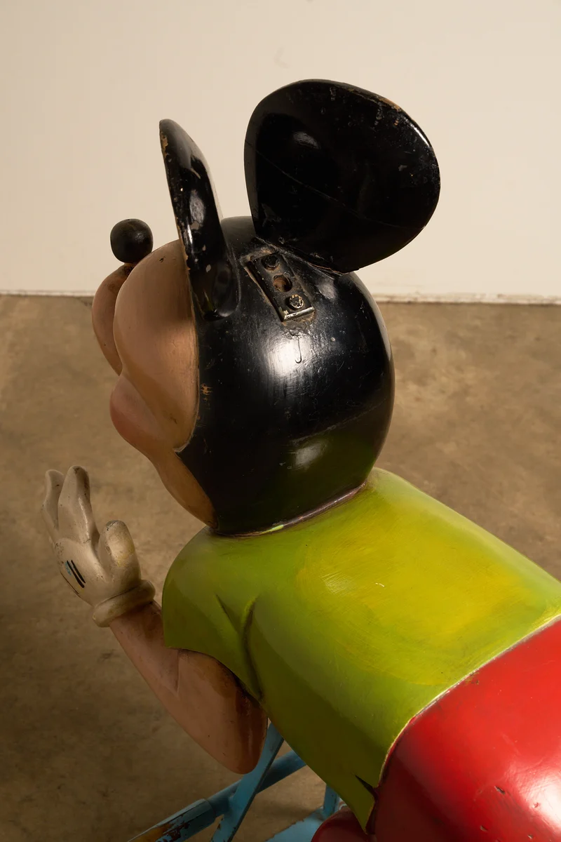 Vintage Carousel Mickey Mouse Figure