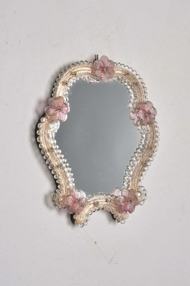 12 Vintage Venetian Murano Glass Mirrors