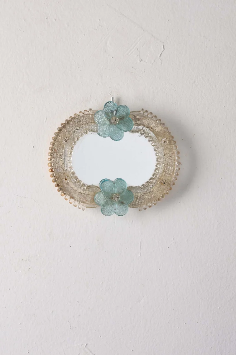12 Vintage Venetian Murano Glass Mirrors