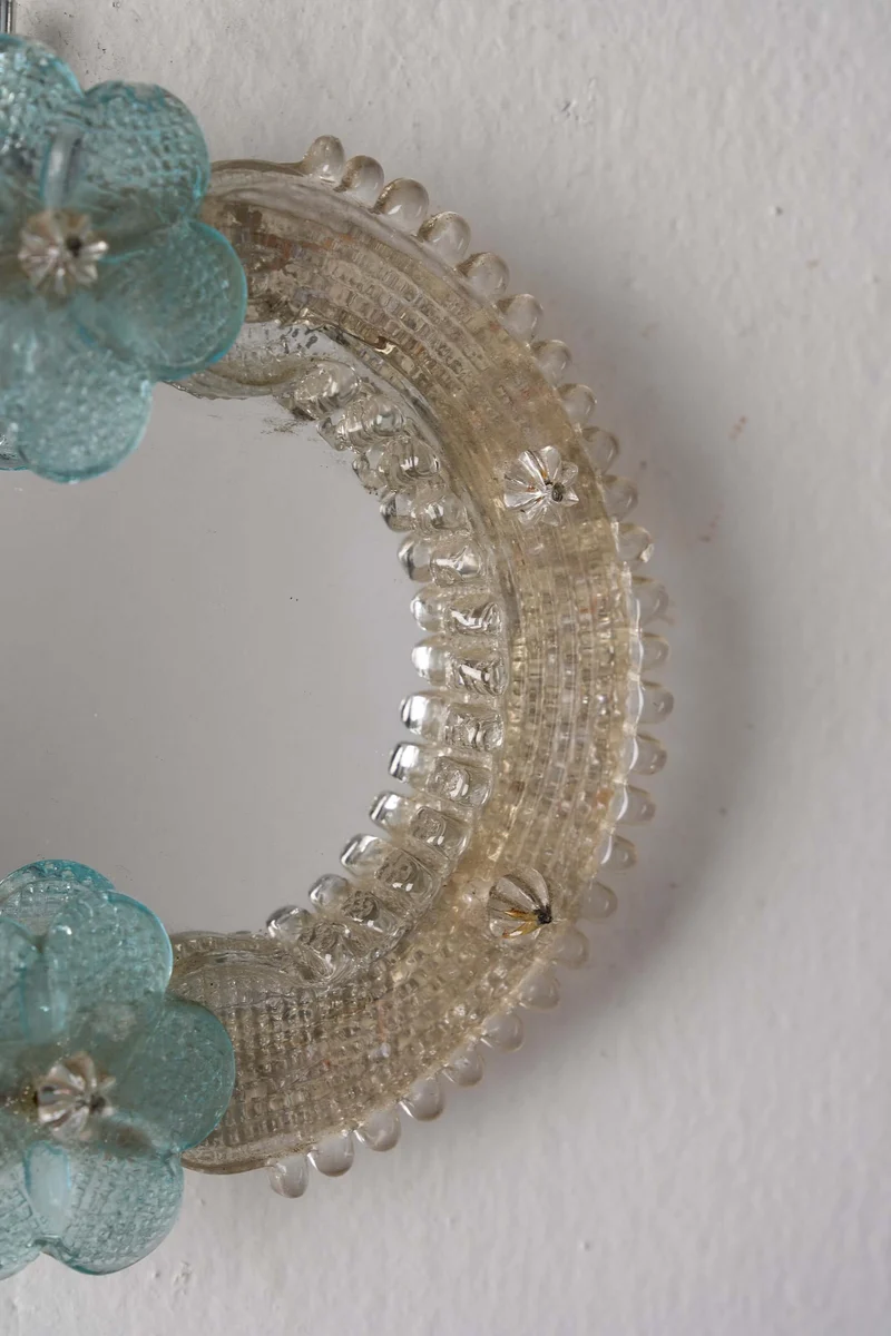 12 Vintage Venetian Murano Glass Mirrors