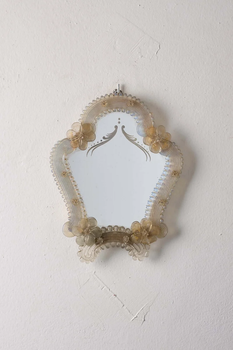 12 Vintage Venetian Murano Glass Mirrors