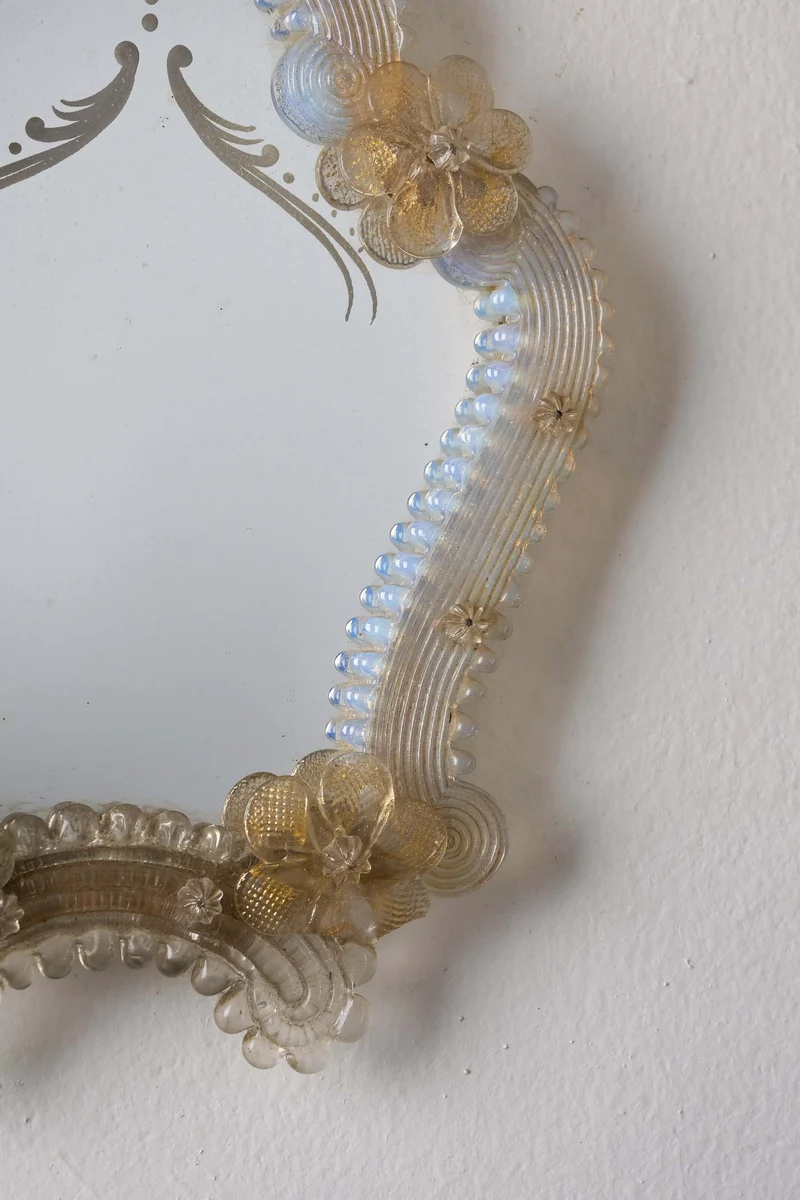 12 Vintage Venetian Murano Glass Mirrors