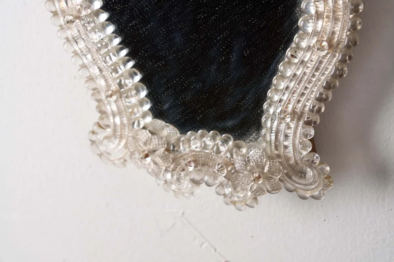 12 Vintage Venetian Murano Glass Mirrors