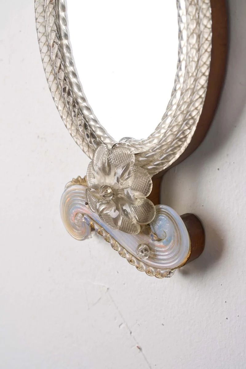 12 Vintage Venetian Murano Glass Mirrors