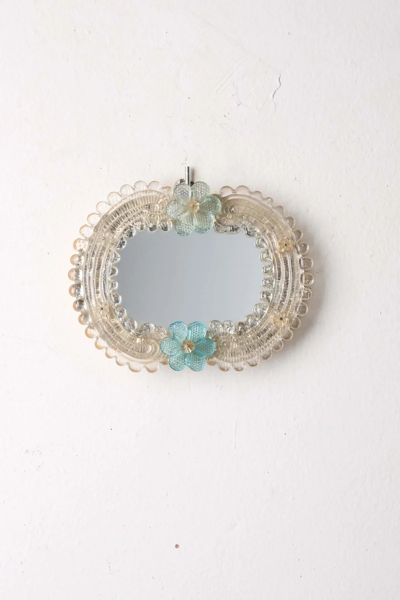 12 Vintage Venetian Murano Glass Mirrors