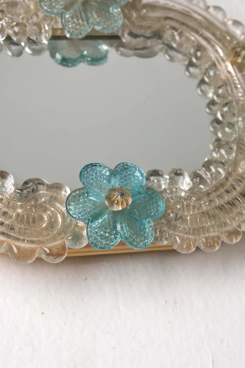 12 Vintage Venetian Murano Glass Mirrors