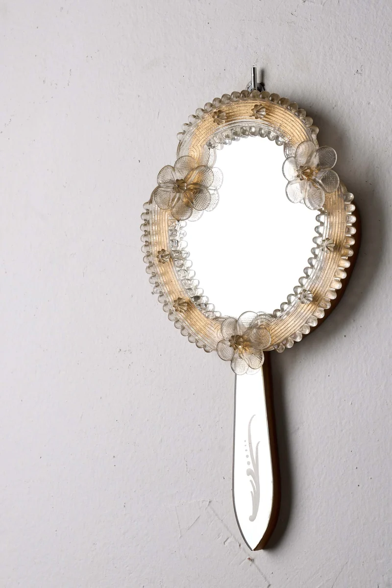 12 Vintage Venetian Murano Glass Mirrors