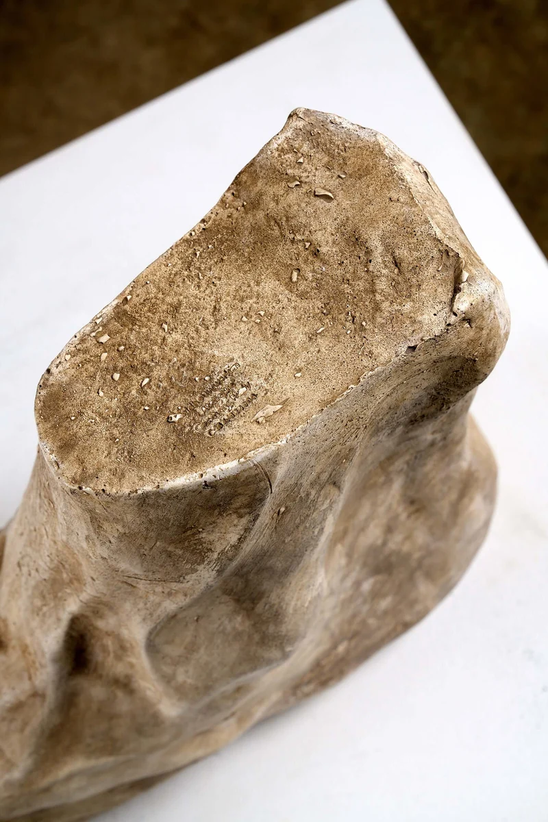 Extra Large Plaster Foot Sculpture