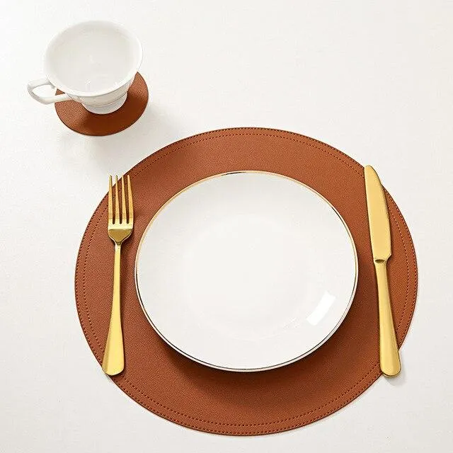 Set de Table Cuir PU