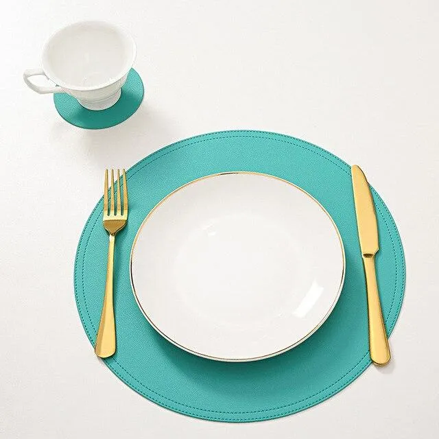 Set de Table Cuir PU