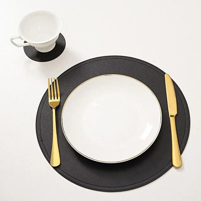Set de Table Cuir PU