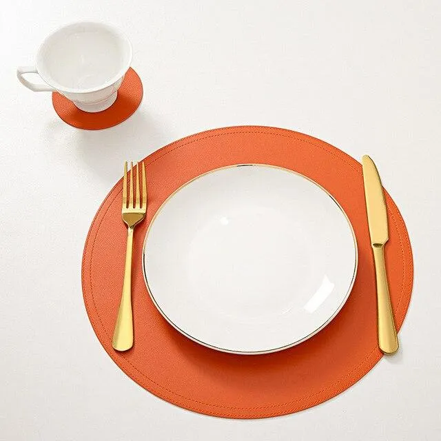 Set de Table Cuir PU