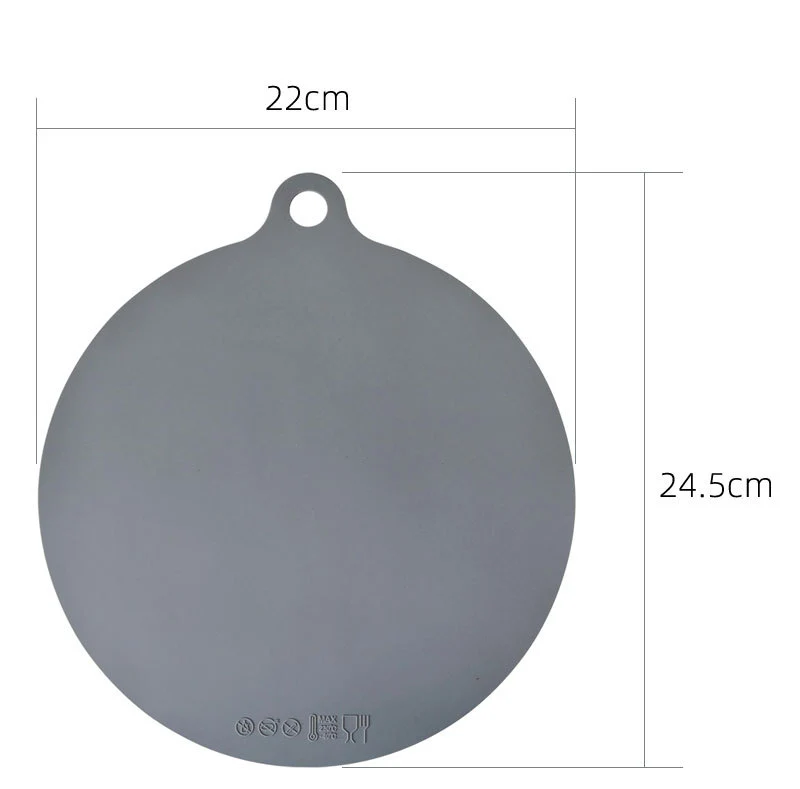 Set de Table Rond Plastique (Silicone Résistant 230°C)