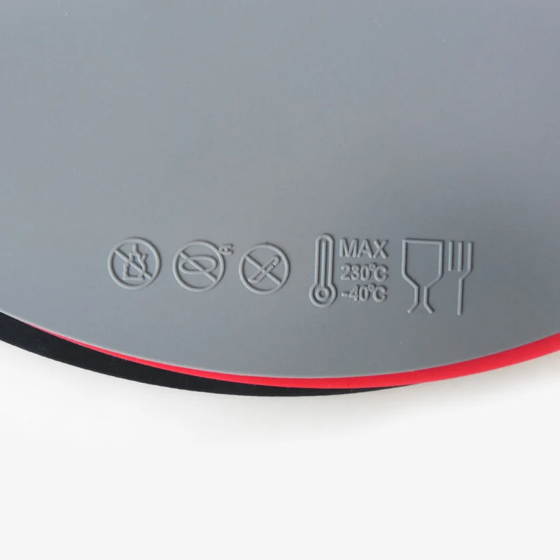 Set de Table Rond Plastique (Silicone Résistant 230°C)