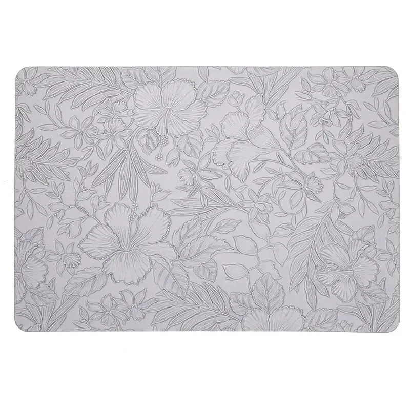Set de Table Plastifié Gris