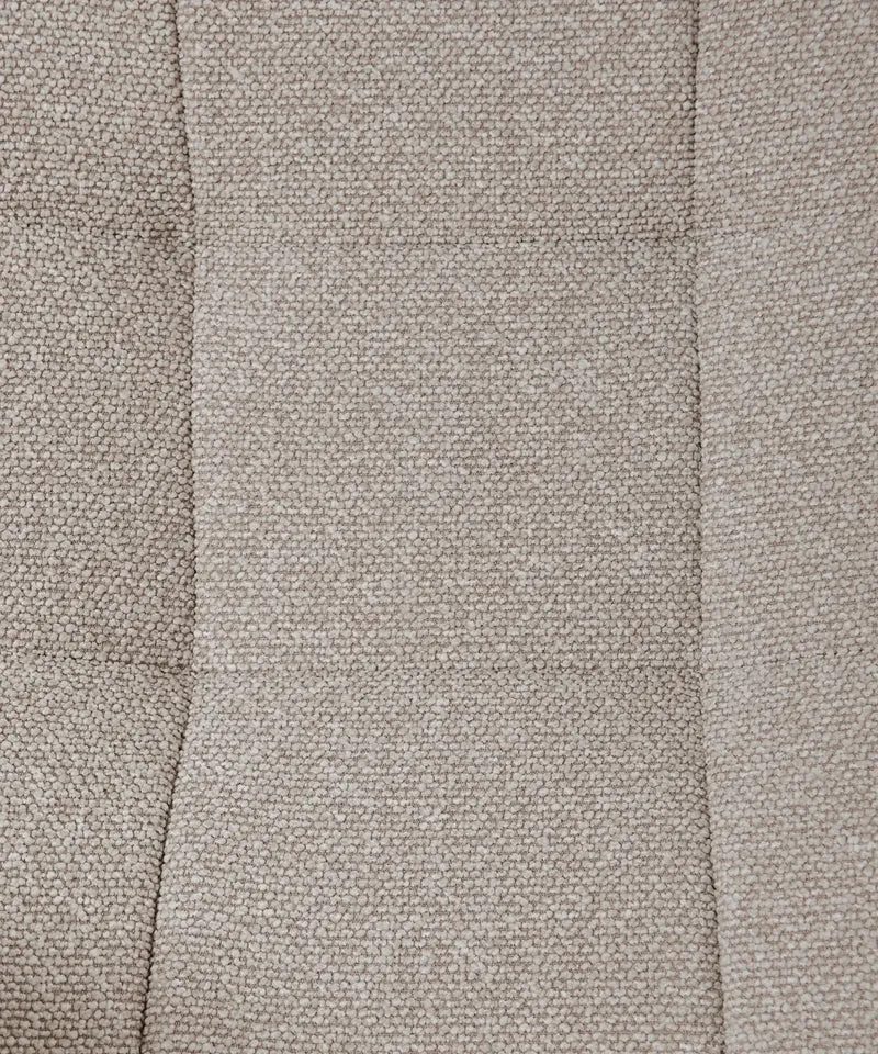 Sillón tapizado en tela bouclé Elsa