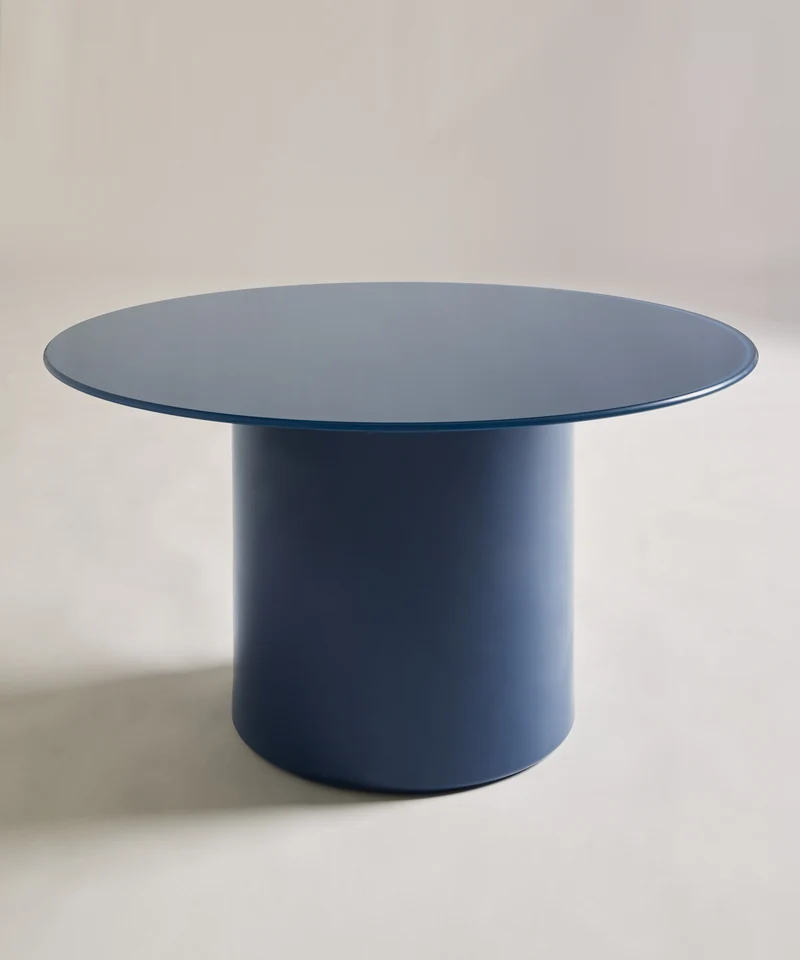 Mesa de Centro en Acero Lacado Mellow (80 cm)