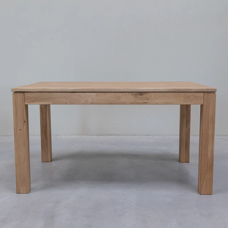 Table à manger extensible en bois massif de chêne L2 - NordicStory