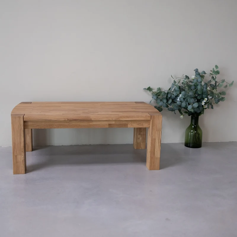 Table basse en bois massif de chêne Balder - NordicStory
