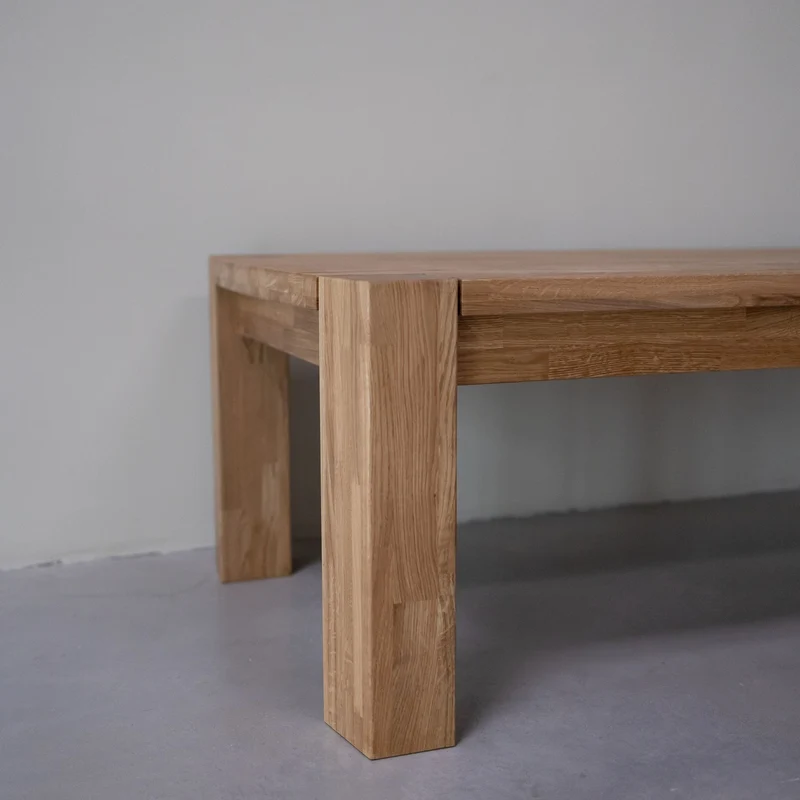Table basse en bois massif de chêne Balder - NordicStory