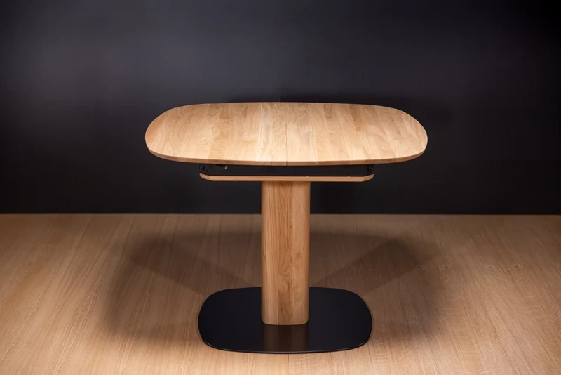 Table de salle à manger extensible en chêne massif LUNA - VESKOR