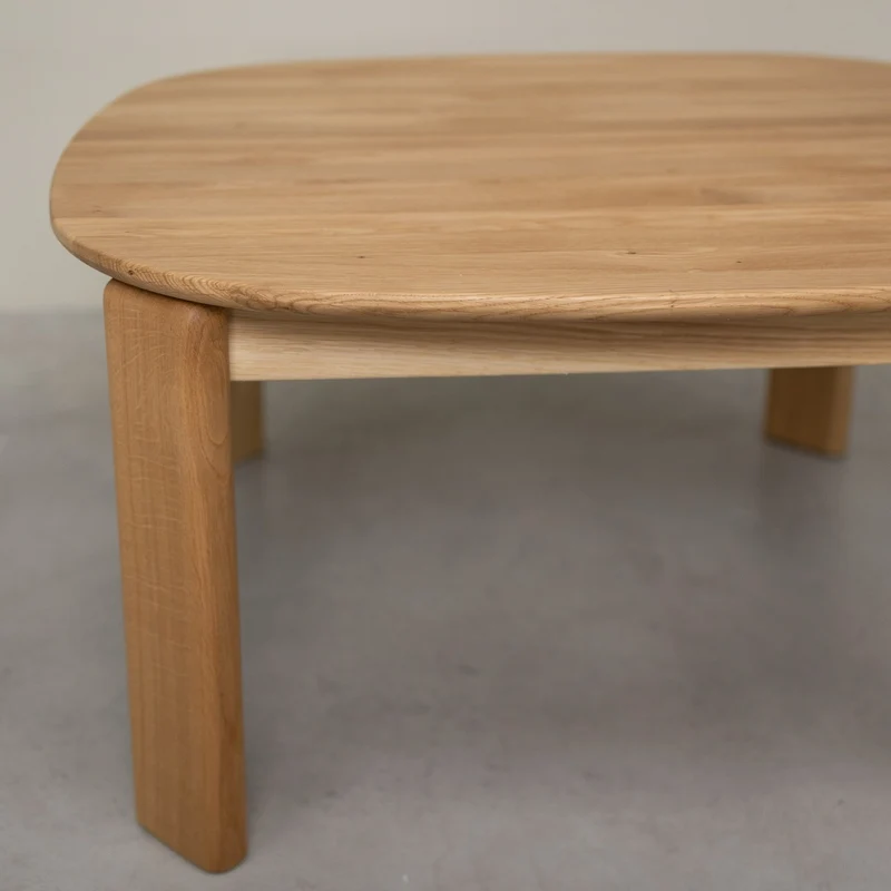 Table basse en bois massif de chêne Victoria - NordicStory