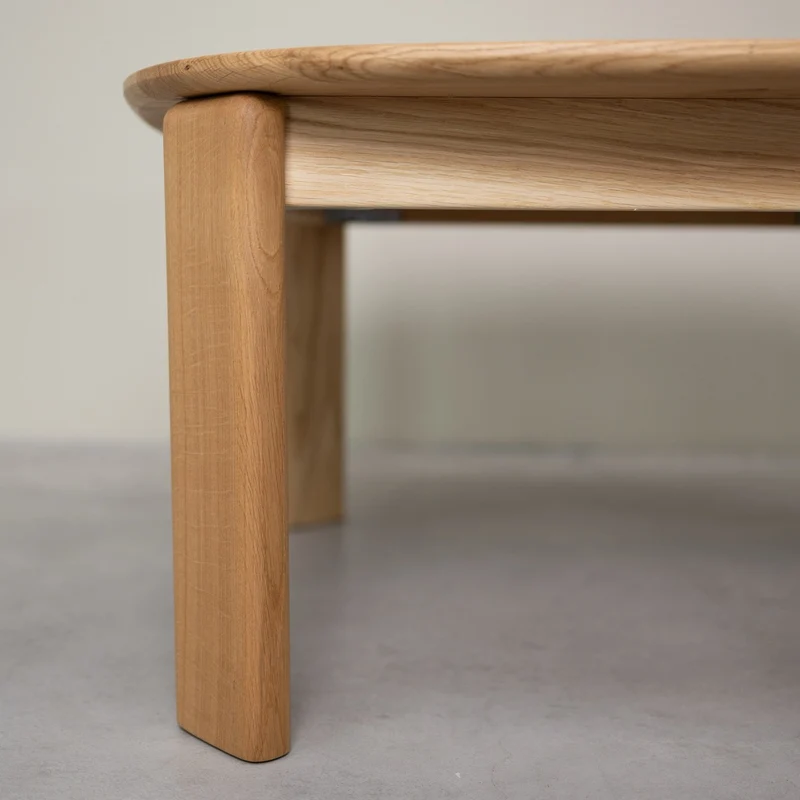 Table basse en bois massif de chêne Victoria - NordicStory