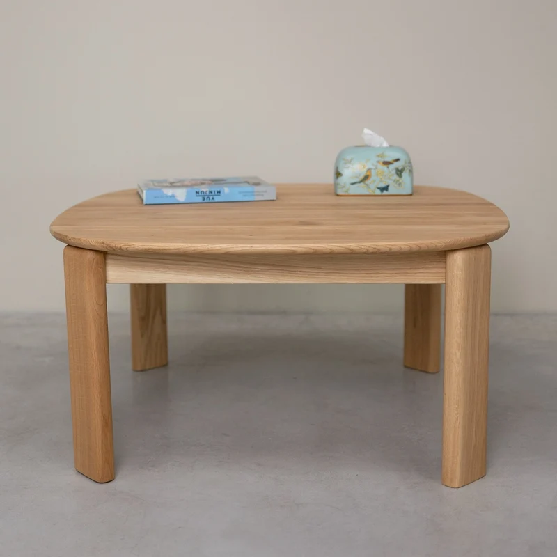Table basse en bois massif de chêne Victoria - NordicStory