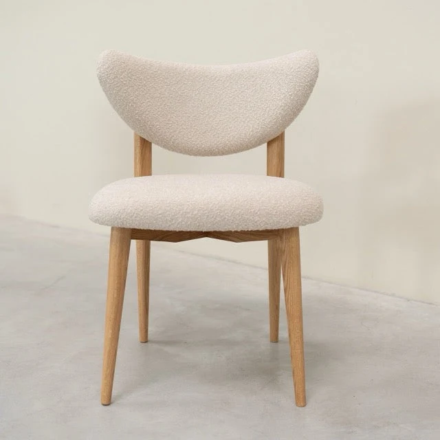 Chaise en bois massif de chêne Nube - Lot de 2 ou 4 chaises - NordicStory