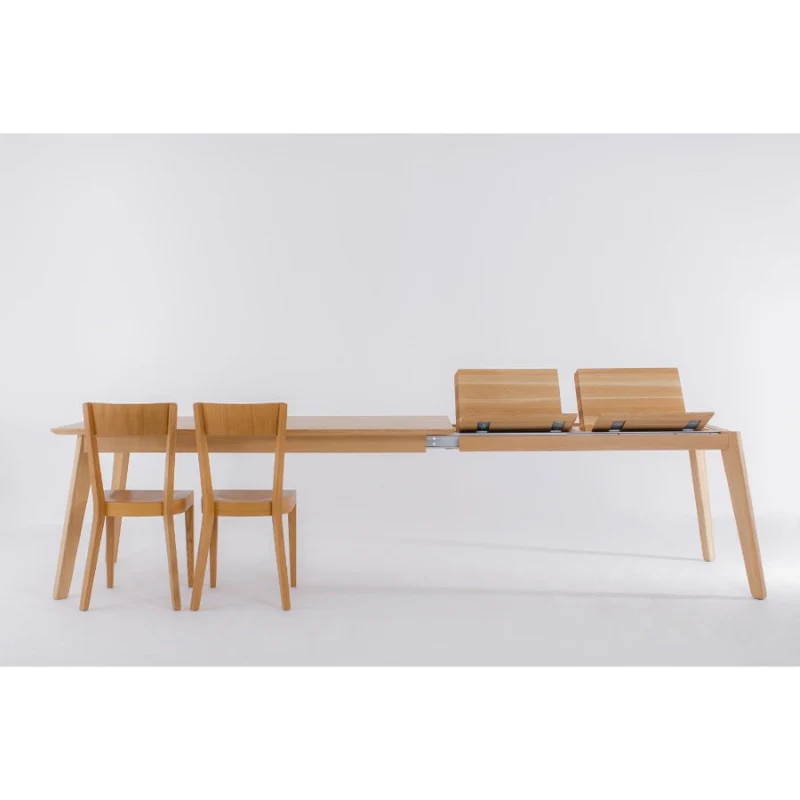Table de salle à manger extensible en chêne massif PREMIER - VESKOR