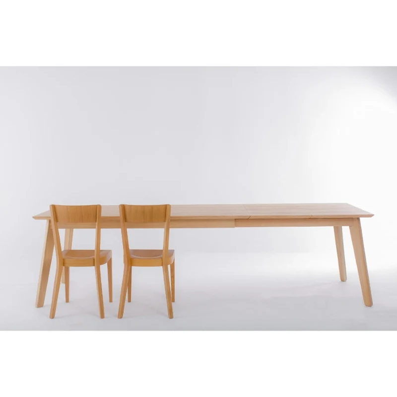 Table de salle à manger extensible en chêne massif PREMIER - VESKOR