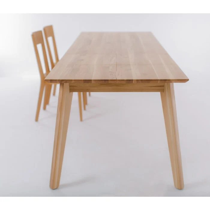 Table de salle à manger extensible en chêne massif PREMIER - VESKOR