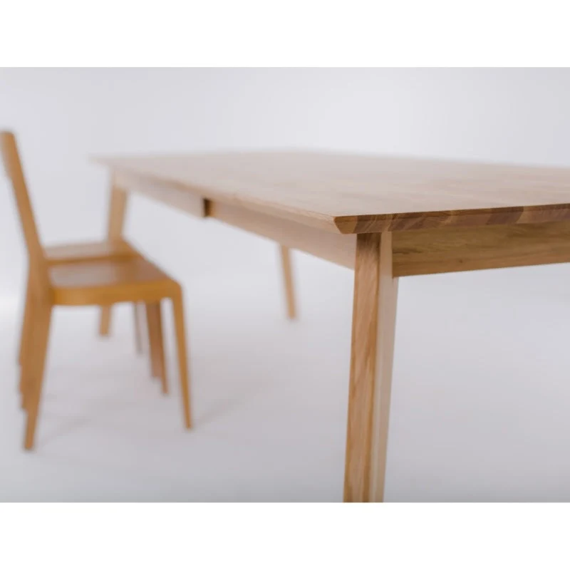 Table de salle à manger extensible en chêne massif PREMIER - VESKOR