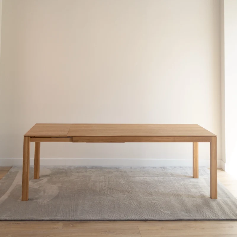 Table de salle à manger extensible en chêne massif VERDI - VESKOR