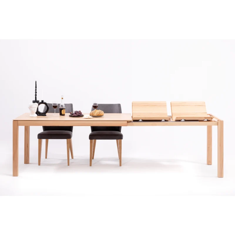 Table de salle à manger extensible en chêne massif VERDI - VESKOR