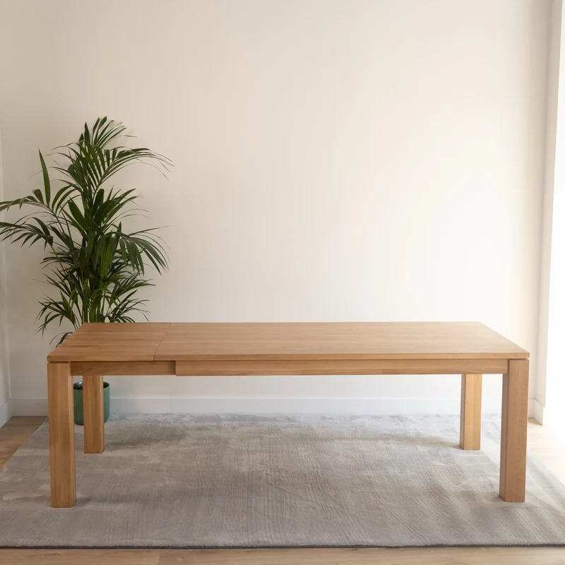 Table de salle à manger extensible en chêne massif LUX 2020 - VESKOR