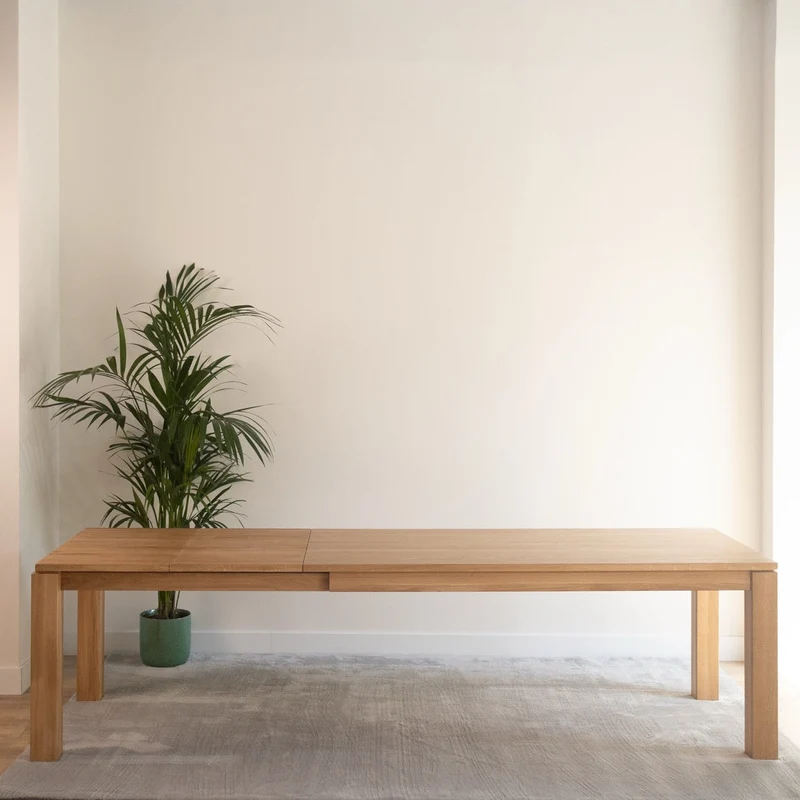Table de salle à manger extensible en chêne massif LUX 2020 - VESKOR