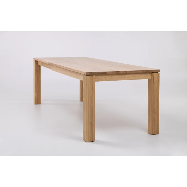 Table de salle à manger fixe en chêne massif LUX 2020 - VESKOR