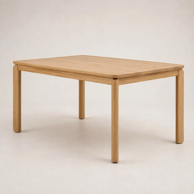 Table de salle à manger extensible en chêne massif GOLF - VESKOR