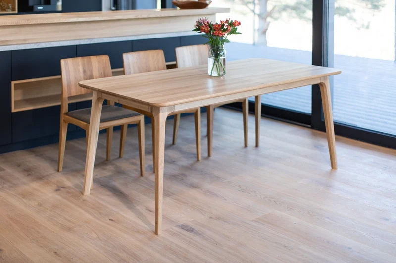 Table à manger fixe en chêne massif TOKIO - VESKOR