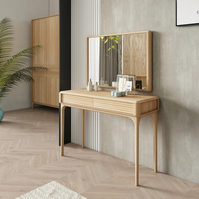 Miroir en bois massif de chêne Oxford - NordicStory