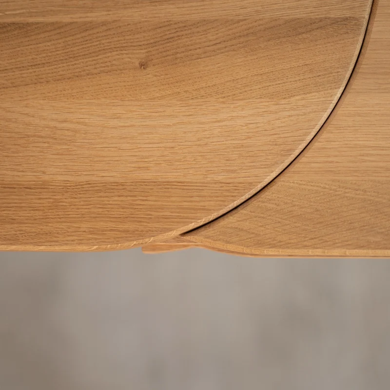 Table de salle à manger extensible en chêne massif IKONA - VESKOR
